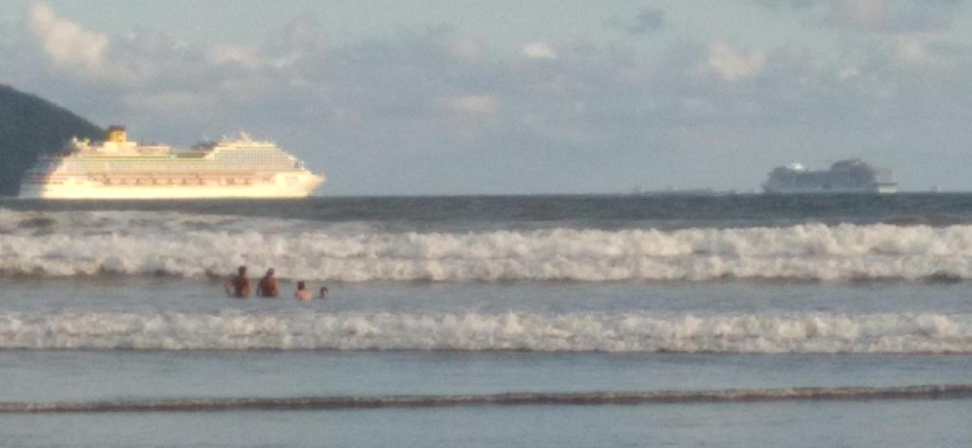 Excelente Localizacao O Mar Na Sua Frente Confira Διαμέρισμα São Vicente Εξωτερικό φωτογραφία